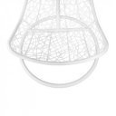 Függőfotel Kalea fehér-virág mintás