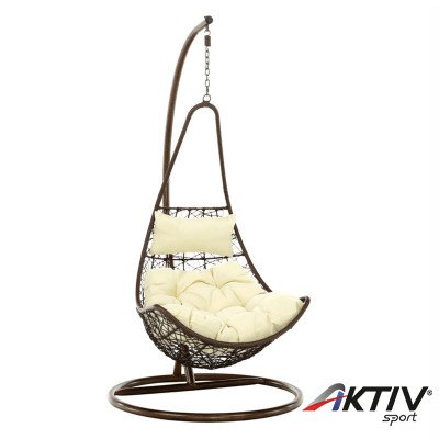 Függőfotel Kalea barna-krém