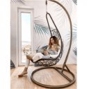 Függőfotel Kalea barna-krém