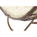 Függőfotel Kalea barna-krém