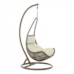 Függőfotel Kalea barna-krém
