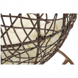 Függőfotel Kalea barna-krém