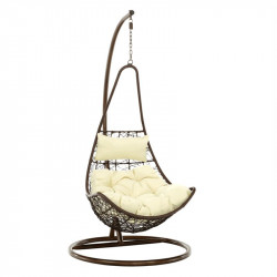 Függőfotel Kalea barna-krém Kert