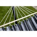 Függőágy állvány nélkül Evana szürke-fehér