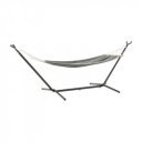 Függőágy állvány nélkül Evana szürke-fehér