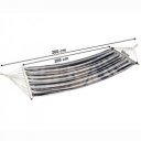 Függőágy állvány nélkül Evana szürke-fehér