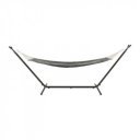 Függőágy állvány nélkül Evana szürke-fehér