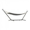 Függőágy állvány nélkül Evana szürke-fehér