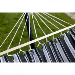 Függőágy állvány nélkül Evana szürke-fehér