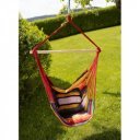 Függőfotel állvány nélkül Nikolo piros