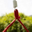 Függőfotel állvány nélkül Nikolo piros