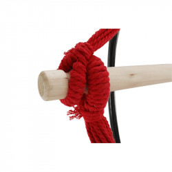 Függőfotel állvány nélkül Nikolo piros