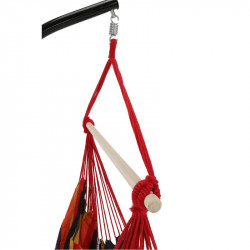 Függőfotel állvány nélkül Nikolo piros