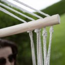 Függőfotel állvány nélkül Plato fehér