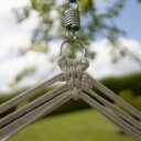 Függőfotel állvány nélkül Kerol rózsaszín mintás