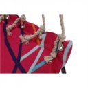 Függőfotel állvány nélkül Kerol rózsaszín mintás