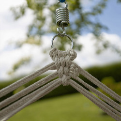 Függőfotel állvány nélkül Kerol rózsaszín mintás