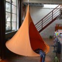 Függőszék állvány nélkül Klorin Kids zöld