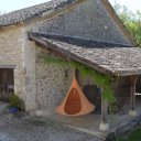 Függőszék állvány nélkül Klorin Kids zöld