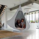 Függőszék állvány nélkül Klorin Kids szürke