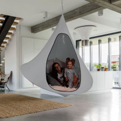 Függőszék állvány nélkül Klorin Kids szürke