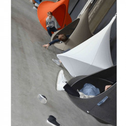 Függőszék állvány nélkül Klorin Kids szürke