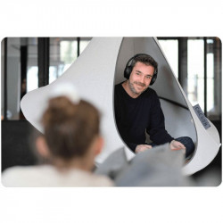 Függőszék állvány nélkül Klorin Kids szürke