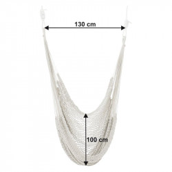 Függőszék állvány nélkül Kazan fehér