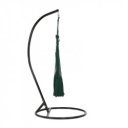 Függőszék állvány nélkül Basko zöld-barna