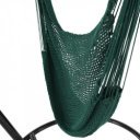 Függőszék állvány nélkül Basko zöld-barna