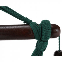 Függőszék állvány nélkül Basko zöld-barna