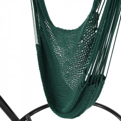 Függőszék állvány nélkül Basko zöld-barna