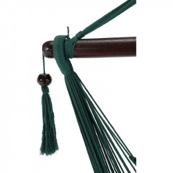 Függőszék állvány nélkül Basko zöld-barna