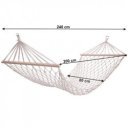 Függőágy állvány nélkül Atika Typ 2 fehér