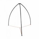 Függőszék állvány Haki fekete