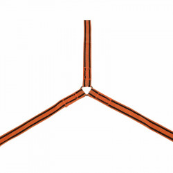 Függőszék állvány Haki fekete