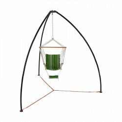 Függőszék állvány Haki fekete