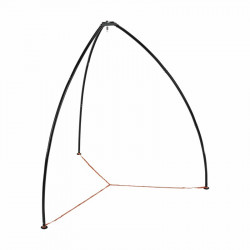 Függőszék állvány Haki fekete Kert Tempo Kondela