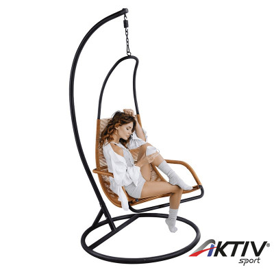 Függőfotel Bungy fekete-barna