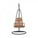 Függőfotel Bungy fekete-barna