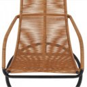 Függőfotel Bungy fekete-barna