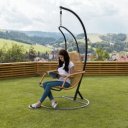 Függőfotel Bungy fekete-barna