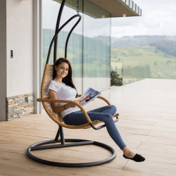 Függőfotel Bungy fekete-barna