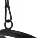 Függőfotel Bungy fekete-szürke