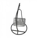 Függőfotel Bungy fekete-szürke