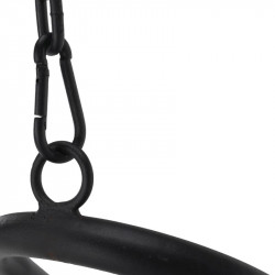 Függőfotel Bungy fekete-szürke