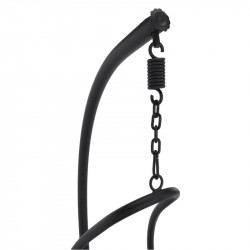 Függőfotel Bungy fekete-szürke