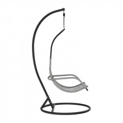 Függőfotel Bungy fekete-szürke