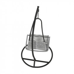 Függőfotel Bungy fekete-szürke