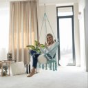 Függőszék állvány nélkül Amado 2 menta